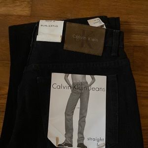 NWT Black Calvin Klein jeans